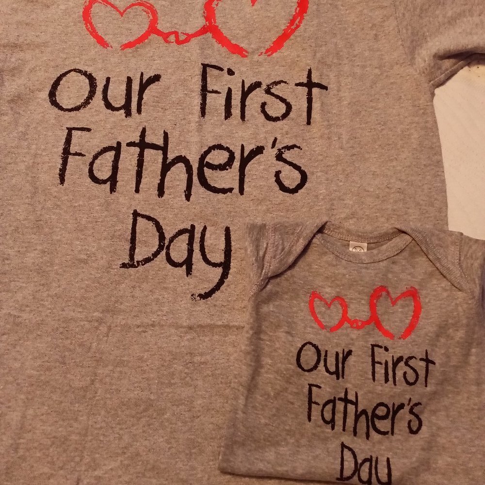Father day short and onesie